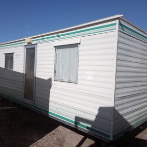 Casa movil  prefabricada de ocasion Abi Lock de 8.5x3 metros en Cadiz.